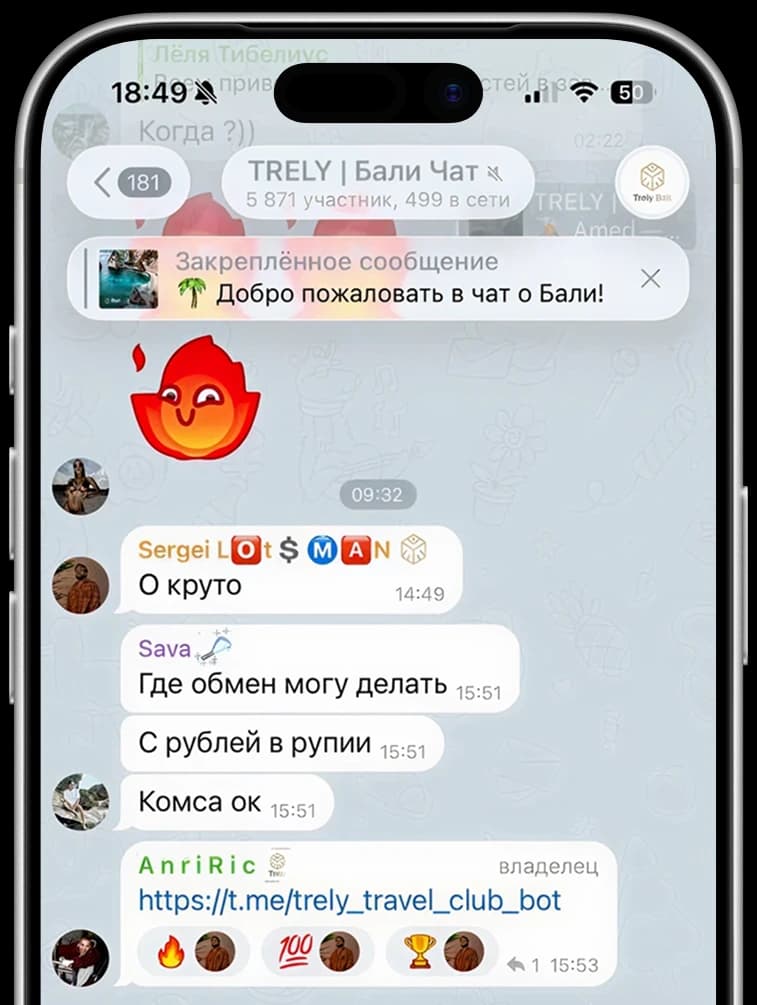 Telegram community